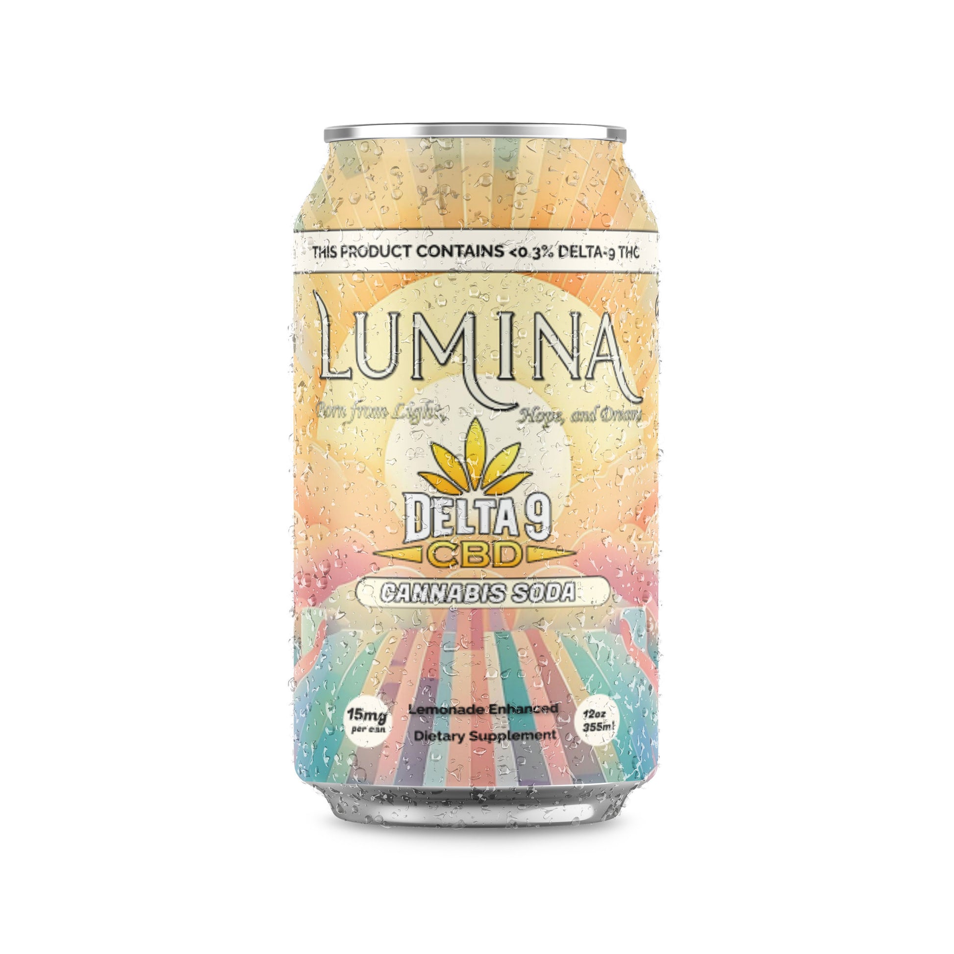 Lumina CBD Lemonade Front Can